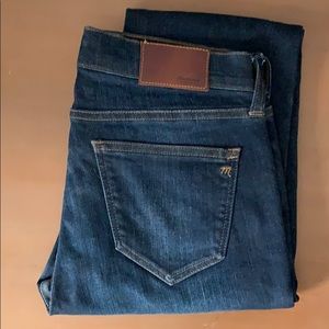 Madewell Alley Straight Dark Denim Jeans 27